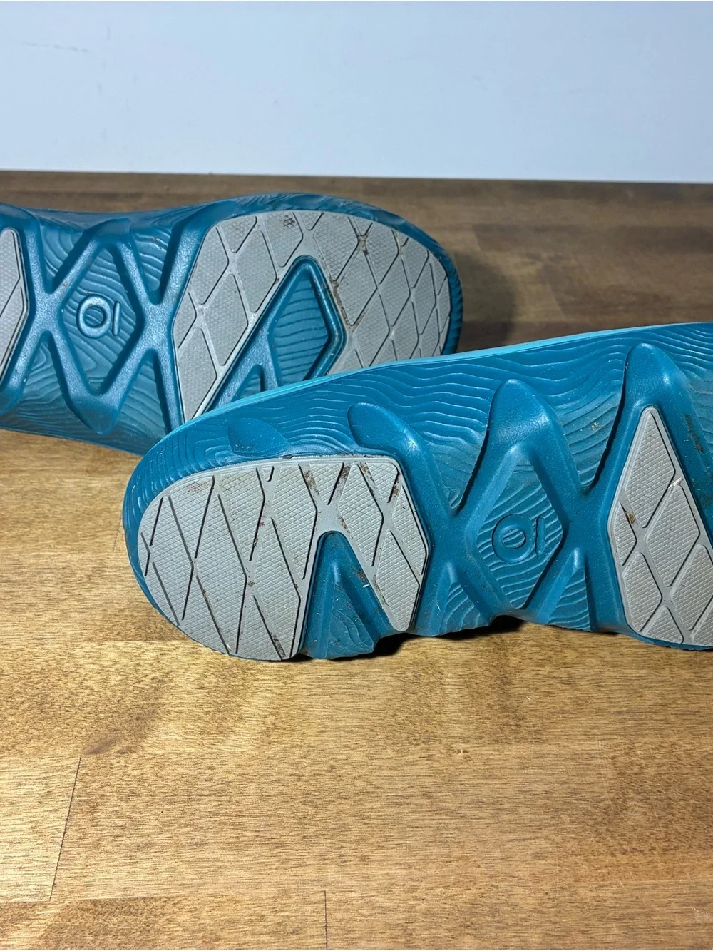Oboz Whakata Coast Clogs Turquoise Blue W8 M6 Unisex Slip On Shoes